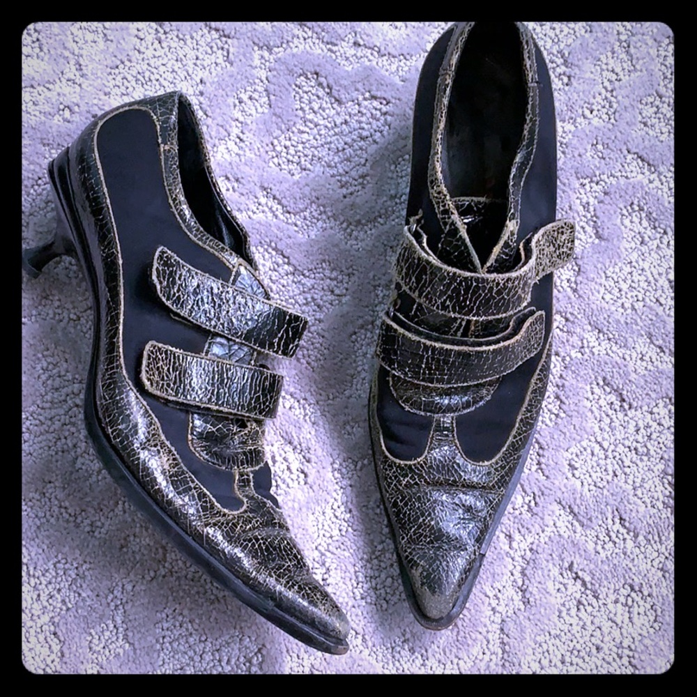 Miu miu crack leather
